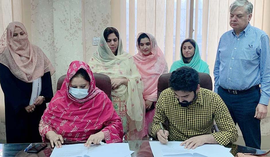 Northwest General Hospital & Research Centre signed a Memorandum of Understanding with Women University Mardan for internship and training of the students of Department of Human Nutrition and Dietetics