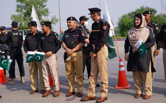 City Traffic Police in collaboration with Northwest General Hospital Peshawar 75th Independence Day observed