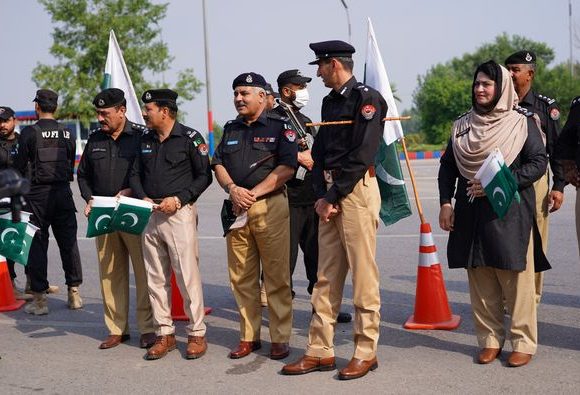 City Traffic Police in collaboration with Northwest General Hospital Peshawar 75th Independence Day observed