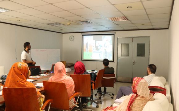 A ten-day preparatory training session on Reducing Workplace Hazards and Injuries