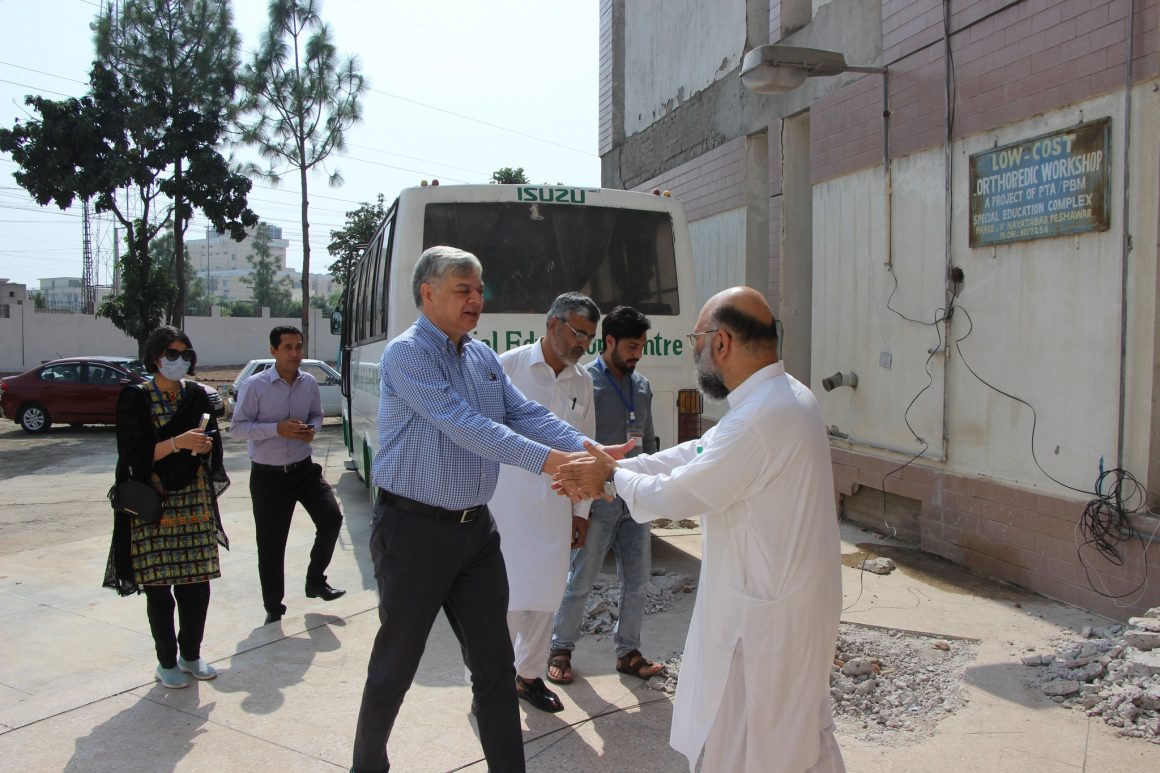 Dr. Zia Ur Rehman visited different departments of SEC