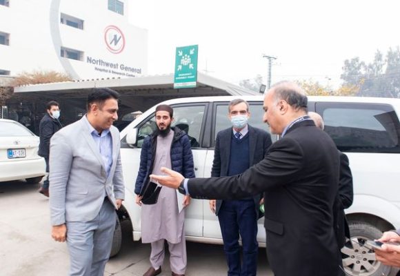 An inspection team from the College of Physicians and Surgeons of Pakistan visited the newly developed Department of Spinal Surgery