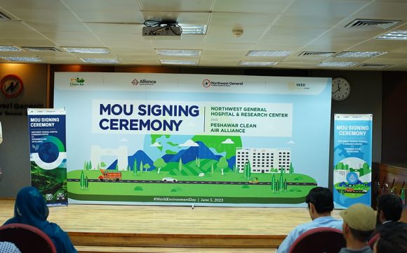 Collaborative Efforts to Address Air Pollution in Peshawar: MoU Signing Ceremony Between NWGH & Peshawar Clean Air Alliance