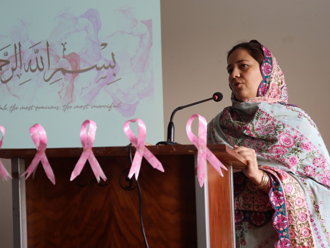 Breast Cancer Awareness Session at Abasyn University