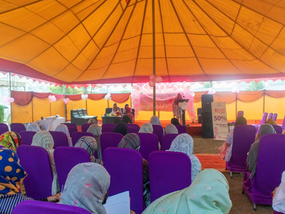 Breast Cancer Awareness Session at Pirpai, Nowshera
