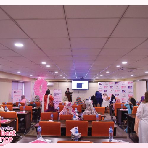 Breast Cancer Awareness Session at Bank of Khyber Training Centre