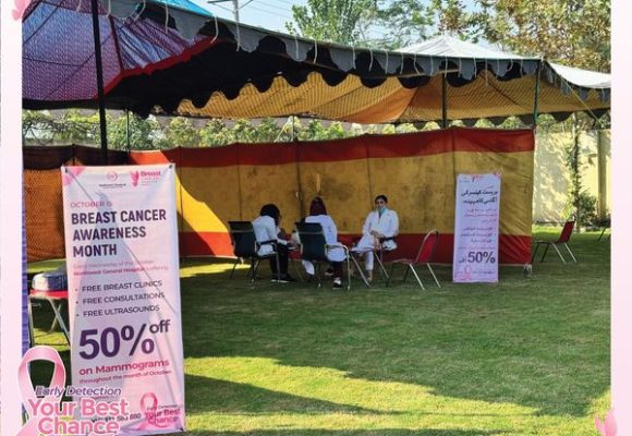 Free Breast Clinic and Education Event by NWGH in Peshawar