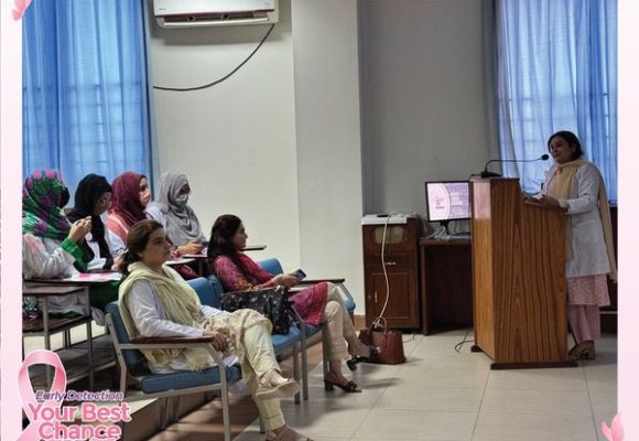 Breast Cancer Awareness Session at Khyber College of Dentistry, Peshawar, 30th October, 2023